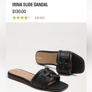 Sam Edelman black sandal.